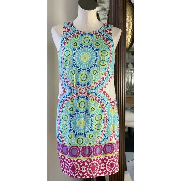 london times cotton shift dress London Times Women's Dresses Cotton Sateen Preppy Bright Happy Vacation Shift Dress at Amazon Women's Clothing store